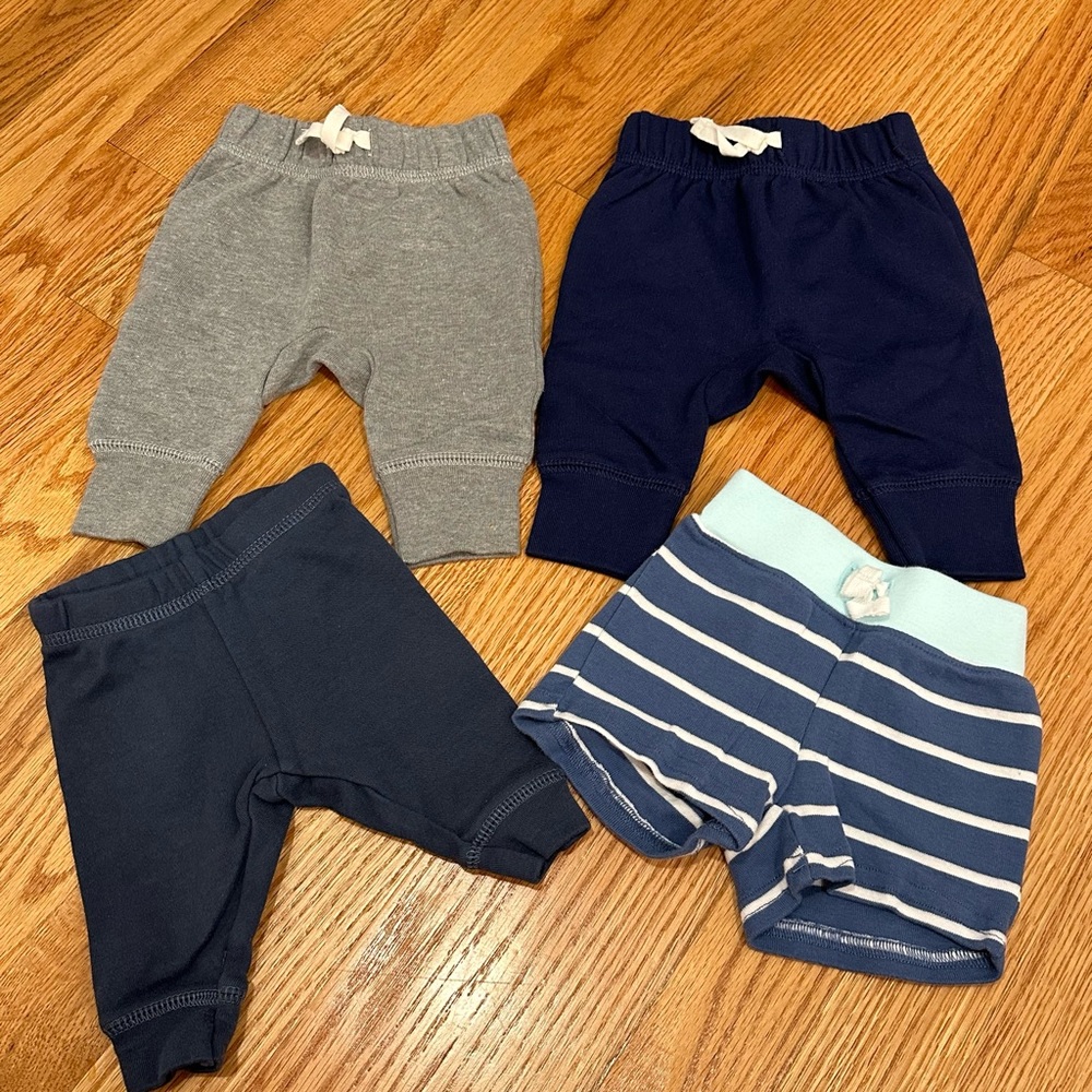 NWOT Newborn Baby Bottoms Bundle